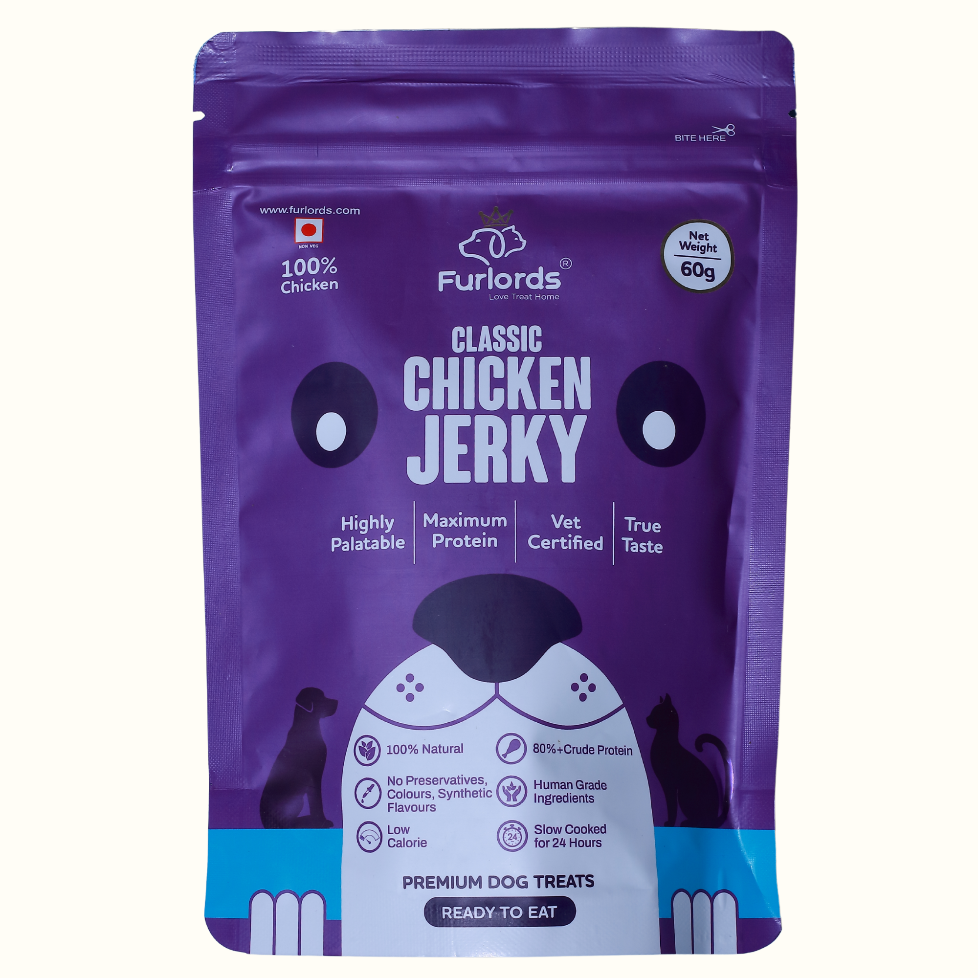 Furlords Classic Chicken Jerky