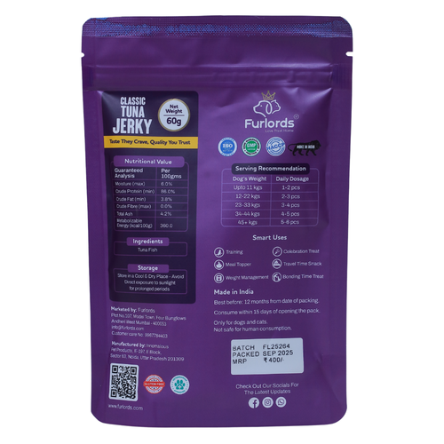 Furlords Classic Tuna Jerky