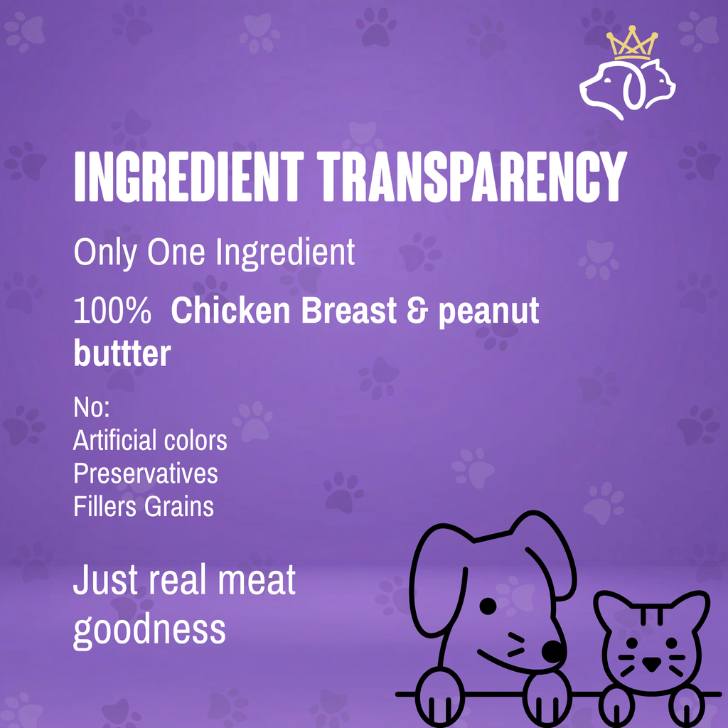 Furlords Peanut Butter Chicken Jerky