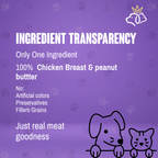 Furlords Peanut Butter Chicken Jerky