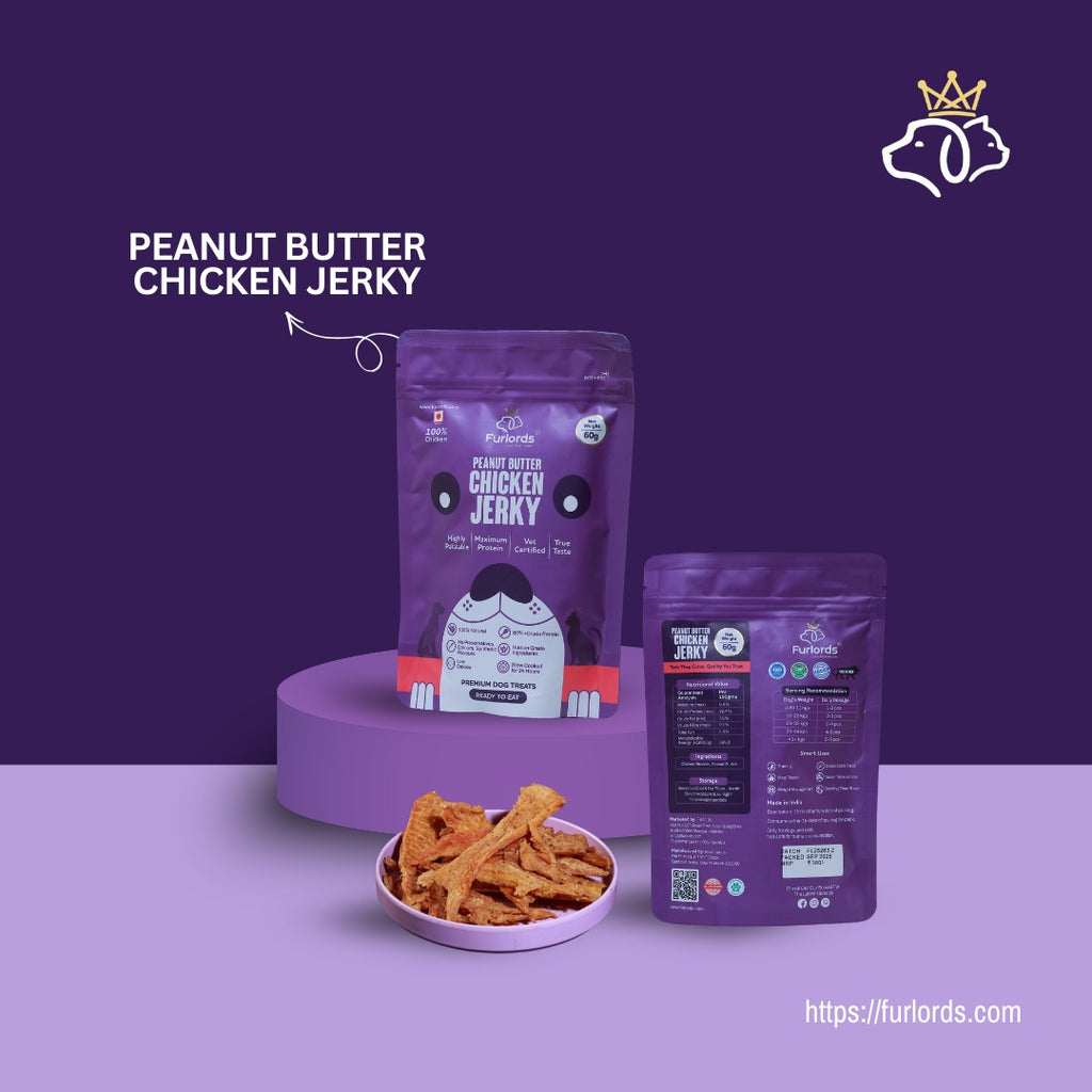 Furlords Peanut Butter Chicken Jerky